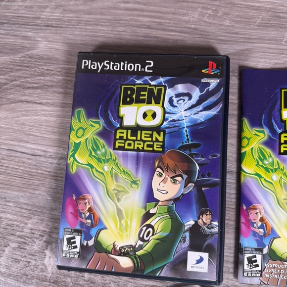 Ben 10: Alien Force (PlayStation 2, 2008) CIB Complete w/‎ Manual TESTED - Picture 4 of 5